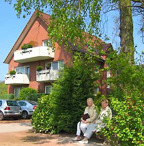 Hotel Pension Haus Stallmeister Suedansicht